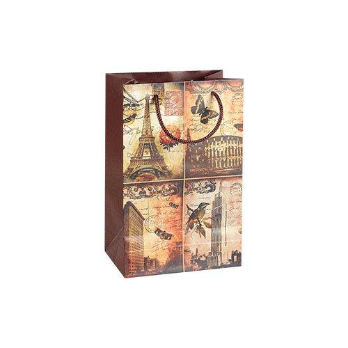 101tea | Пакет подарочный "Романтика мегаполиса", 23*15 см