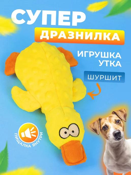 My Bro | Игрушка для собак и щенков мелких, крупных пород - Утка