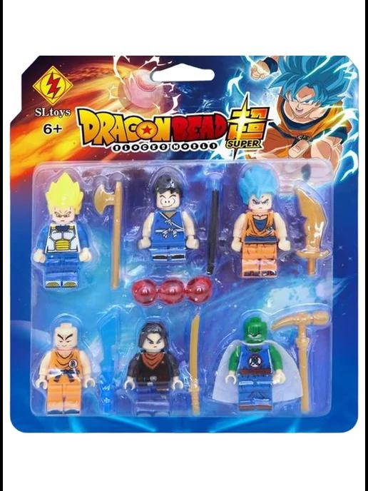 LEGO | Конструктор минифигурки Super Dragon Ball 6 шт. аналог лего