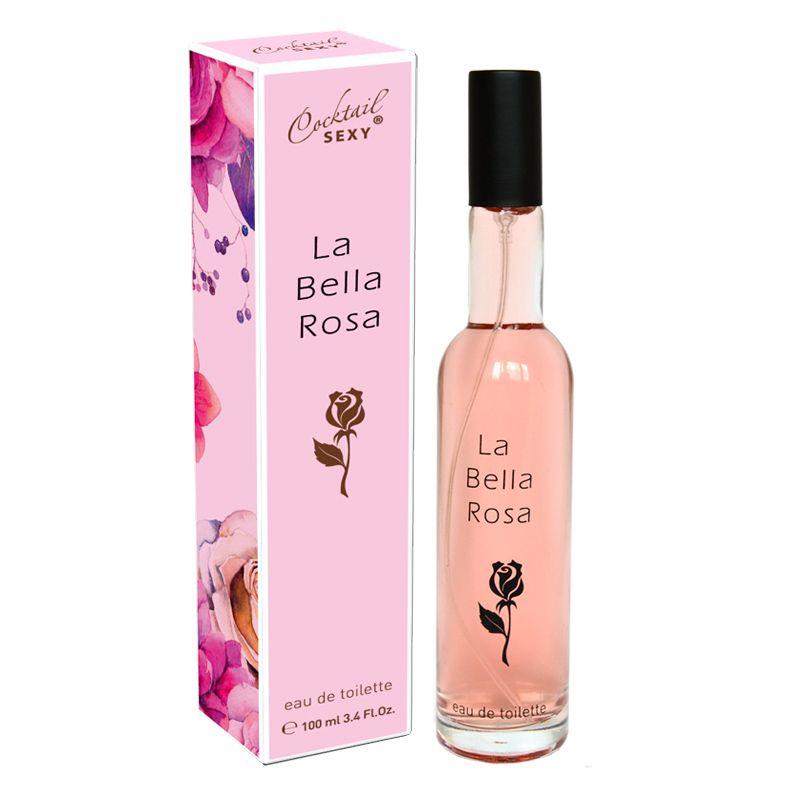 Delta Parfum | Туалетная вода женская 100 мл, Cocktail Sexy La Bella Rosa сладкий, ванильный аромат