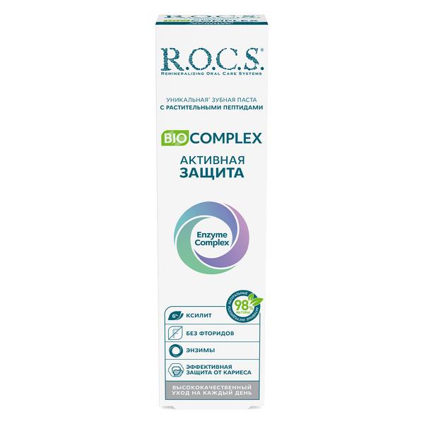 ROCS | BIOCOMPLEX Активная защита зубная паста