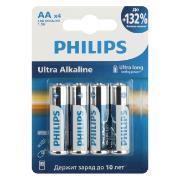 Philips | Батарея Philips LR6E4B/51 4 шт
