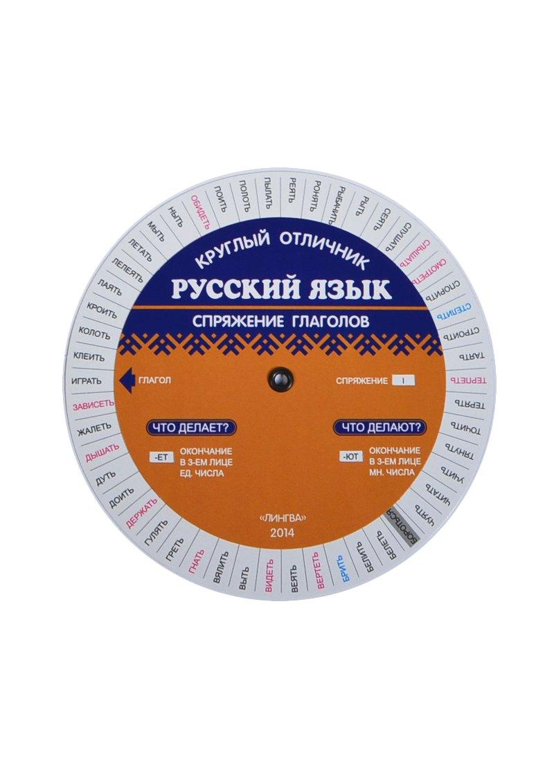Lingua | Русский язык на отлично. Спряжение глаголов (Таблица-вертушка)