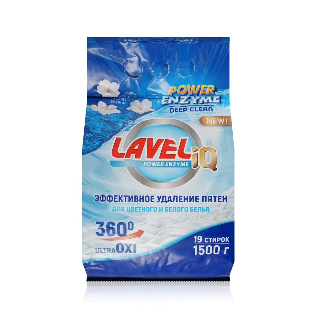 LAVELiq | Универсальный стиральный порошок LAVELiq Power Enzyme 1,5кг