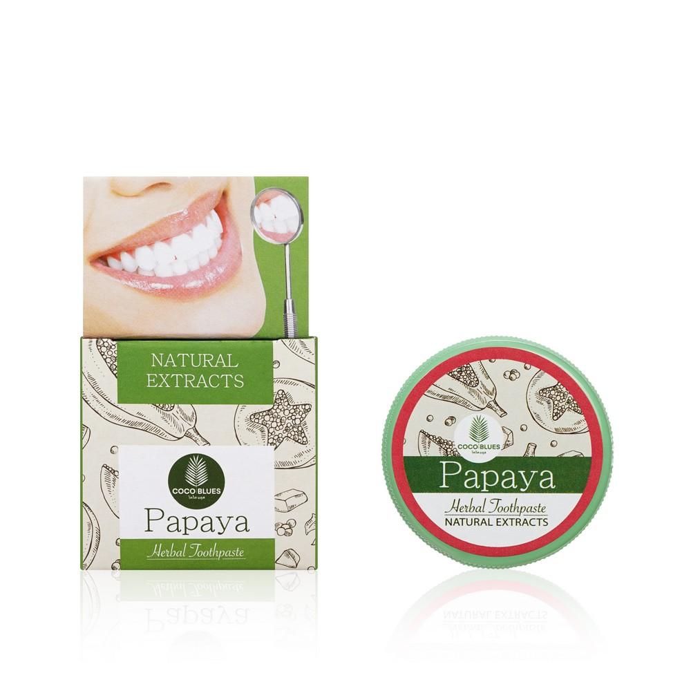 Coco Blues | Травяная зубная паста Coco Blues " Papaya " 30г