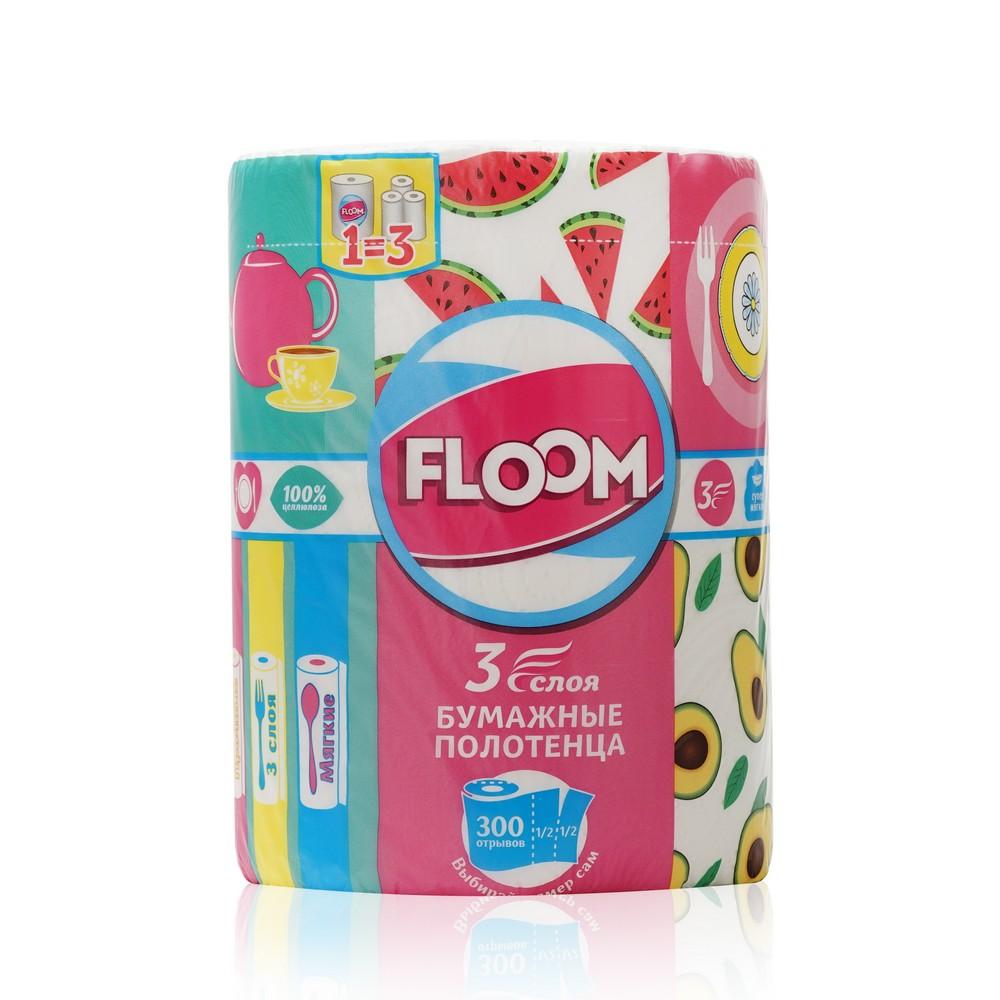 Floom | Бумажное полотенце Floom 3 в 1 , 3х-слойное , 33м