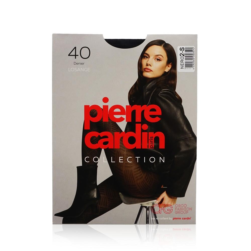 Pierre Cardin | Женские колготки с рисунком Pierre Cardin Losange 40den Nero 2 размер