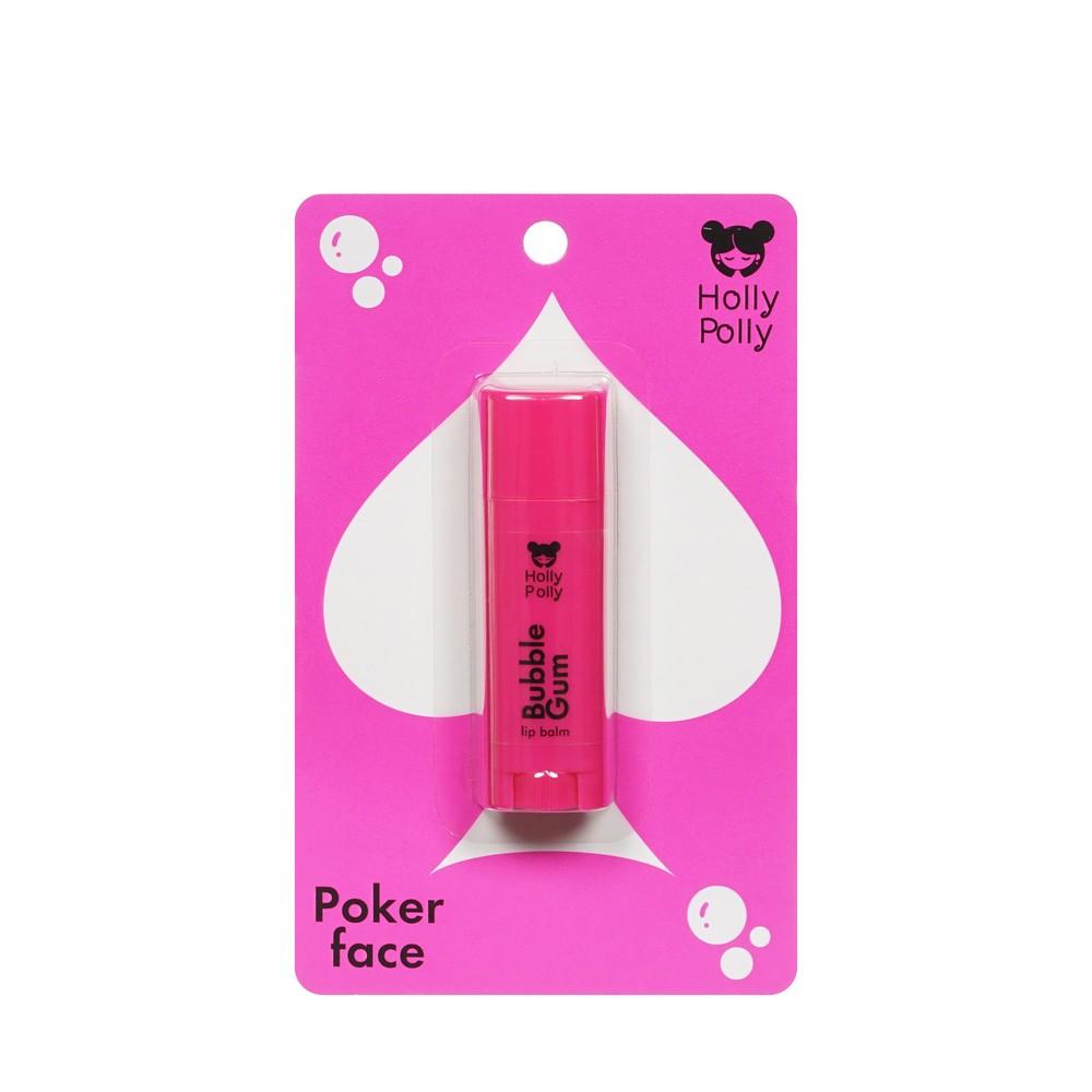 Holly Polly | Бальзам для губ Holly Polly Poker Face " Bubble Gum " 4,8г