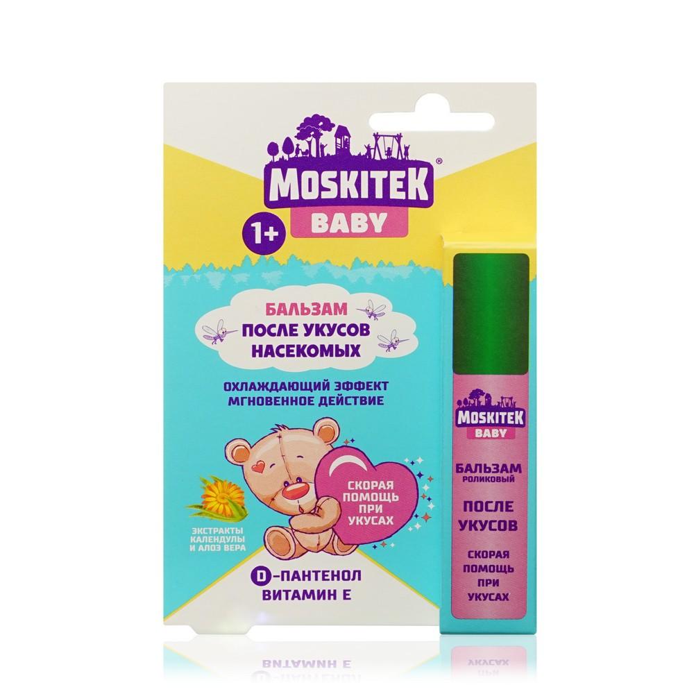 Moskitek | Бальзам - ролик после укусов насекомых Moskitek Baby protect 12мл