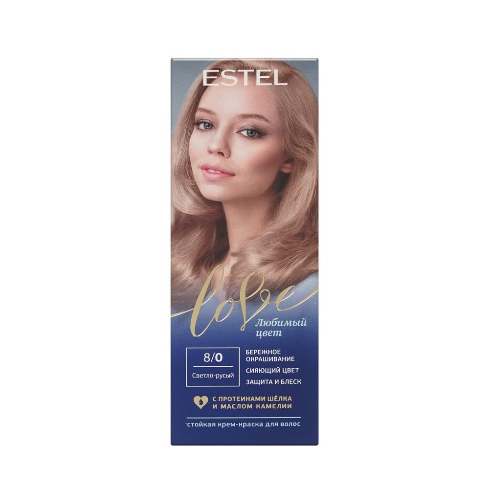 Estel | Стойкая крем - краска для волос Estel Love 8/0 Светло-русый