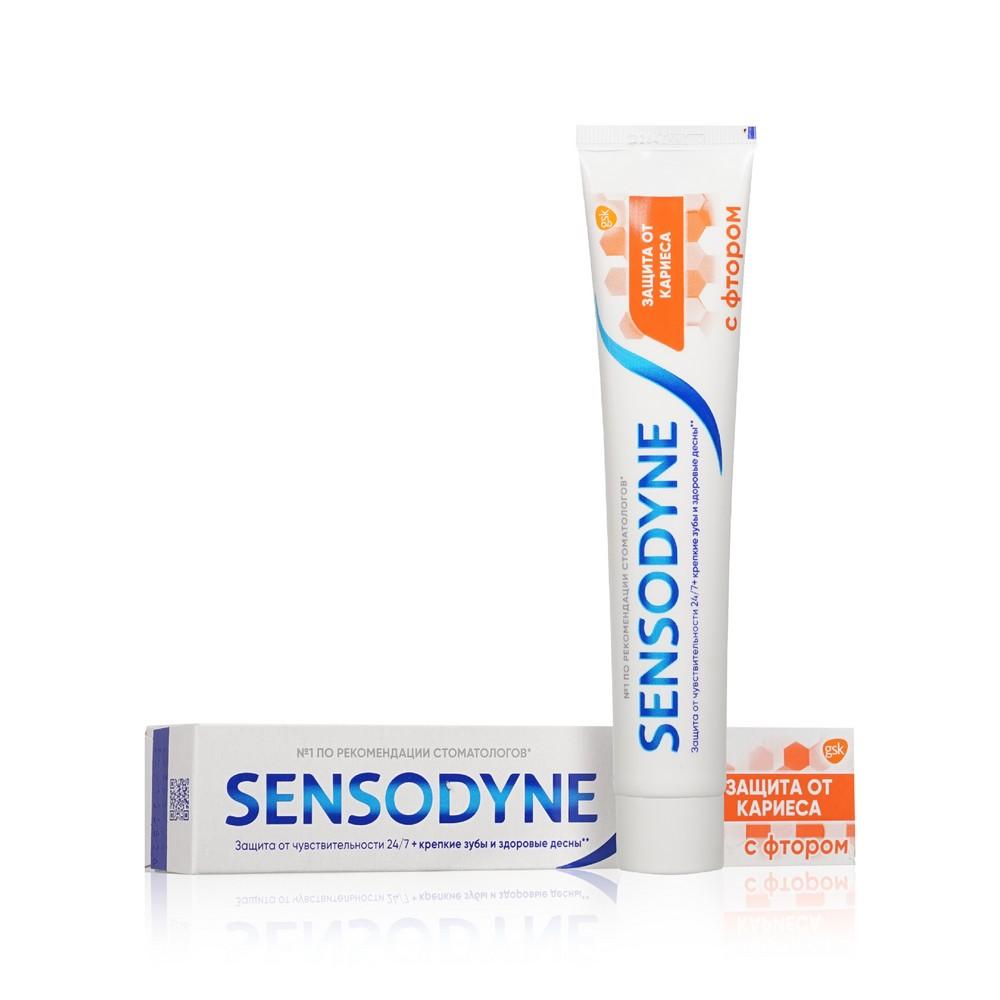 Sensodyne | Зубная паста Sensodyne Защита 24/7 , с фтором 75мл