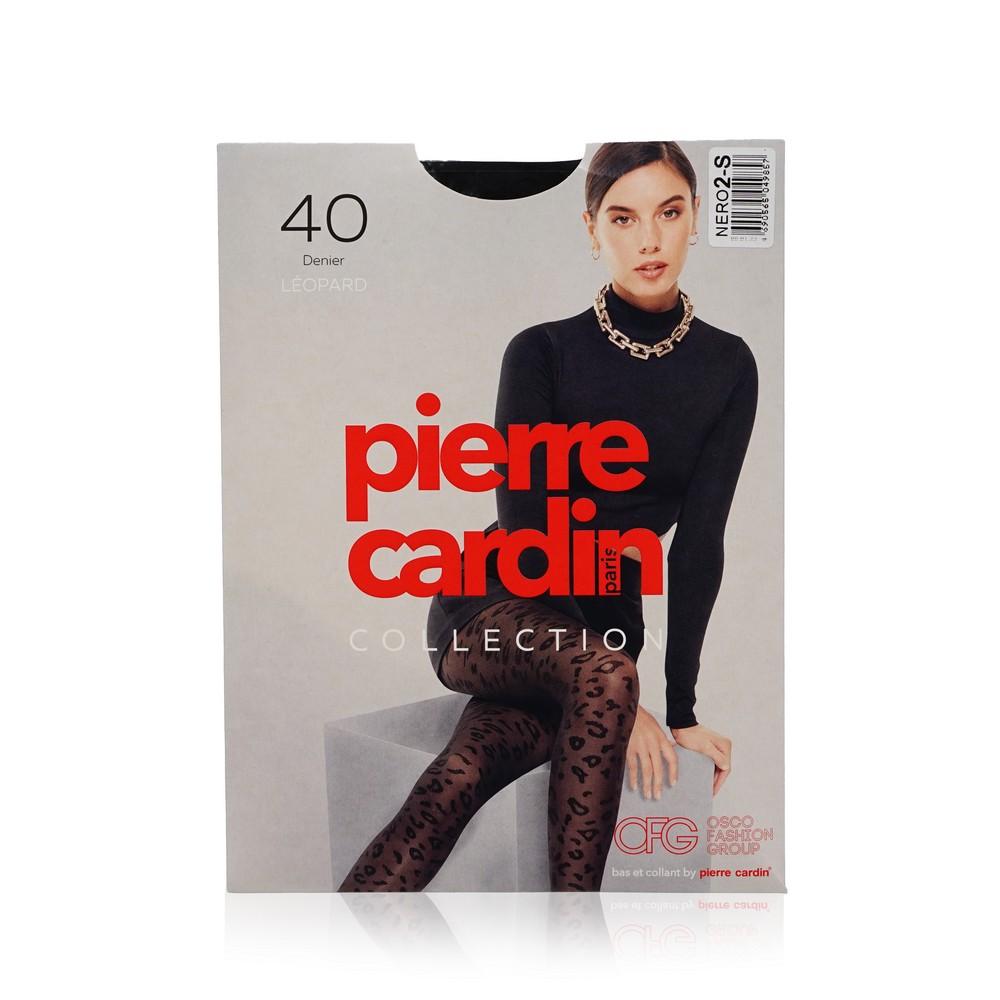 Pierre Cardin | Женские колготки с рисунком Pierre Cardin Leopard 40den Nero 2 размер