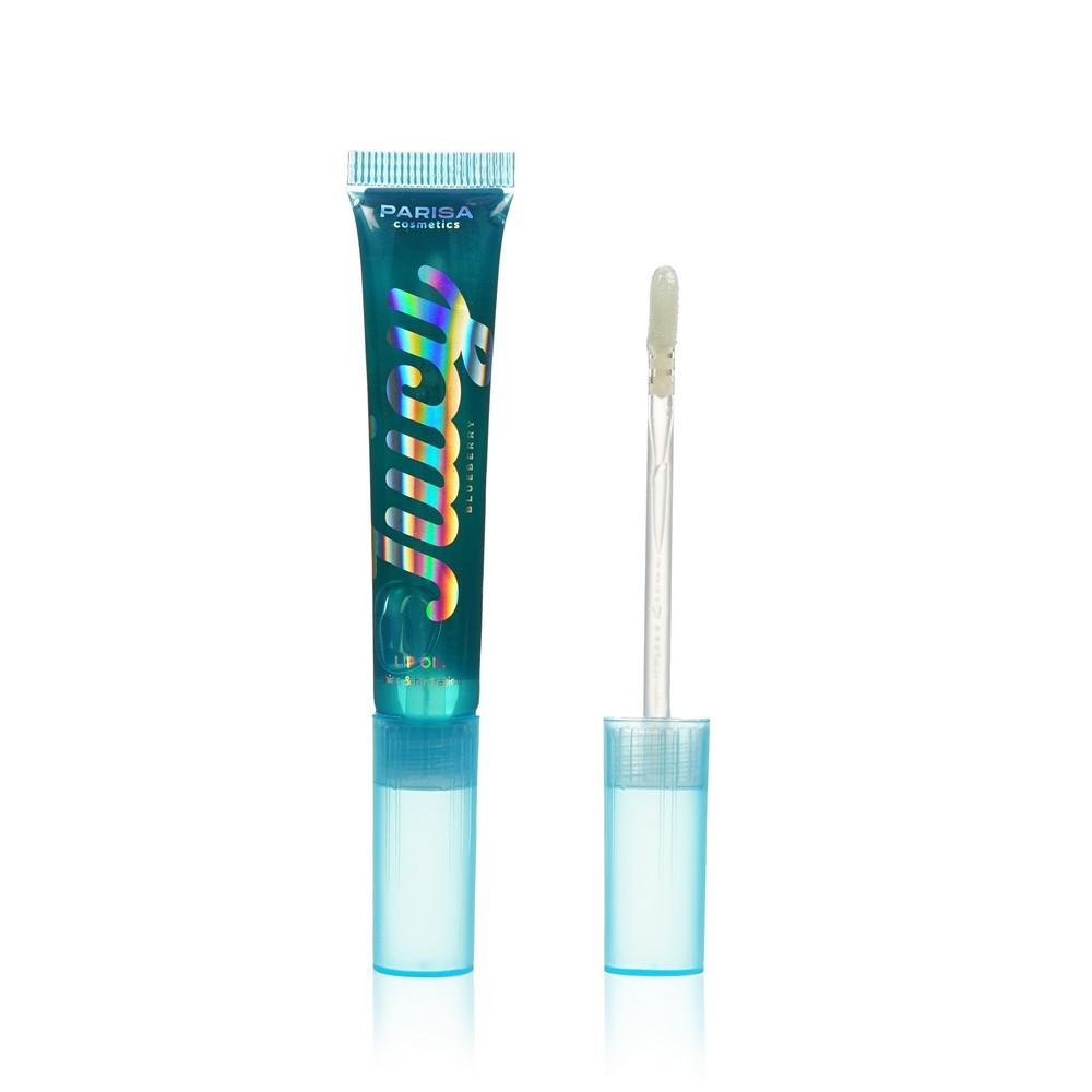 Parisa Cosmetics | Фруктовое масло для губ Parisa Cosmetics Juicy 02 " Черника " 11мл