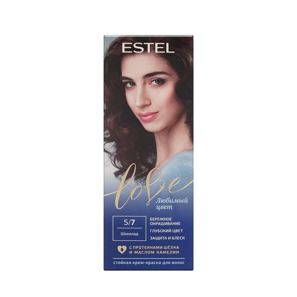 Estel | Стойкая крем - краска для волос Estel Love 5/7 Шоколад