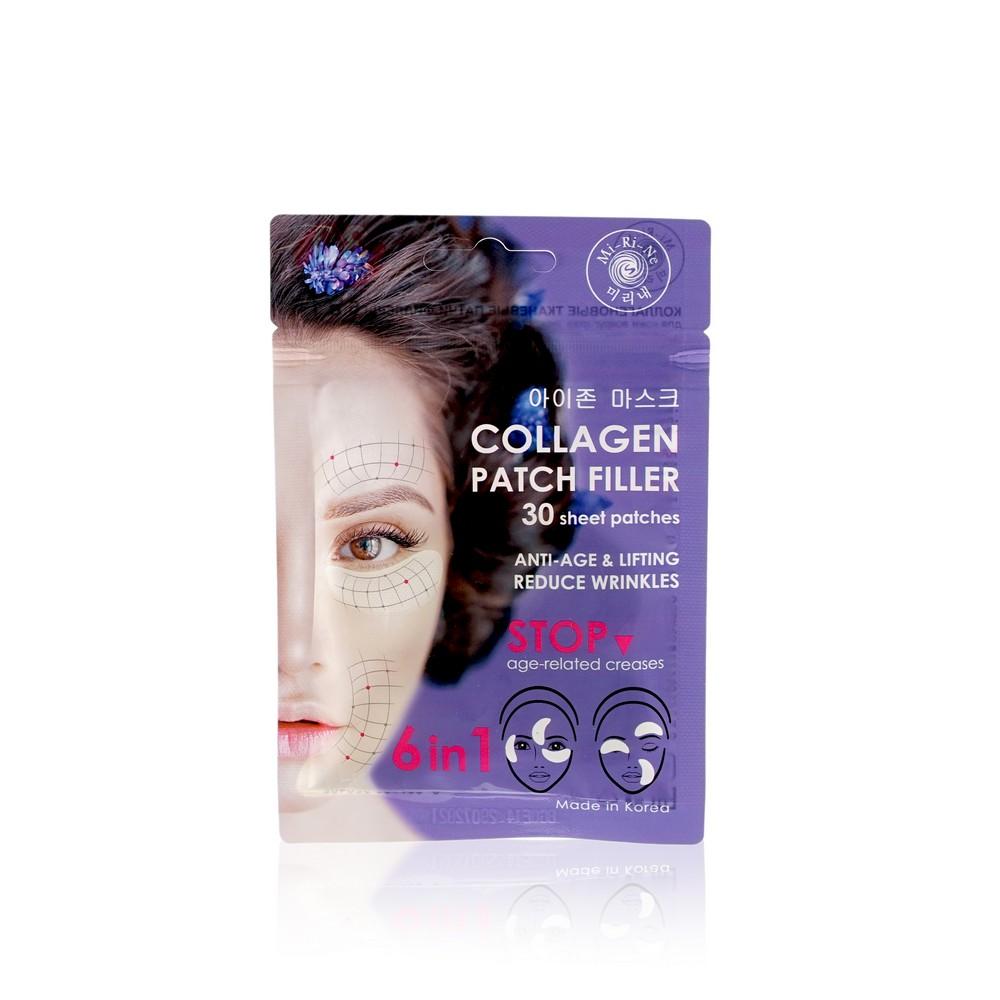 Mi-Ri-Ne | Коллагеновые патчи - филлеры для кожи вокруг глаз Mi-Ri-Ne Collagen Patch Filler 6 в 1 , 30шт