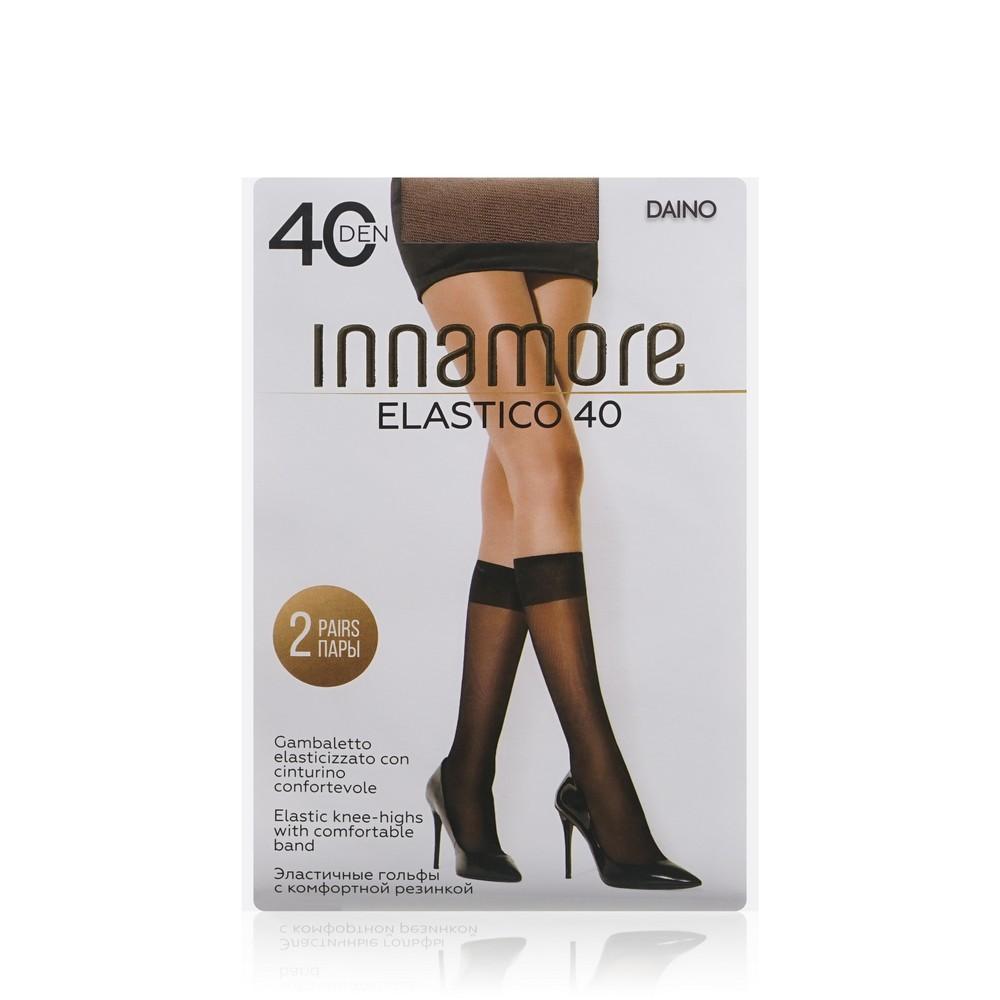 Innamore | Капроновые гольфы Innamore Elastico женские 40den Daino 2 пары