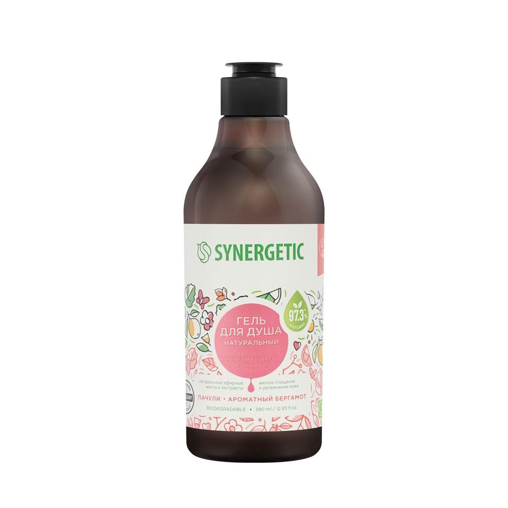 Synergetic | Гель для душа Synergetic " пачули и ароматный бергамот " 380мл