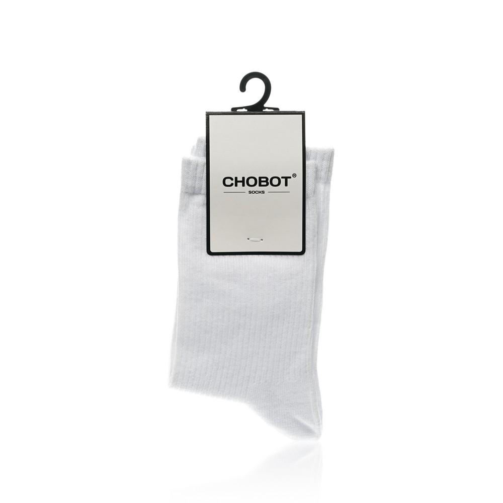 Chobot | Женские однотонные носки Chobot 5221-003 , Белый , р.23