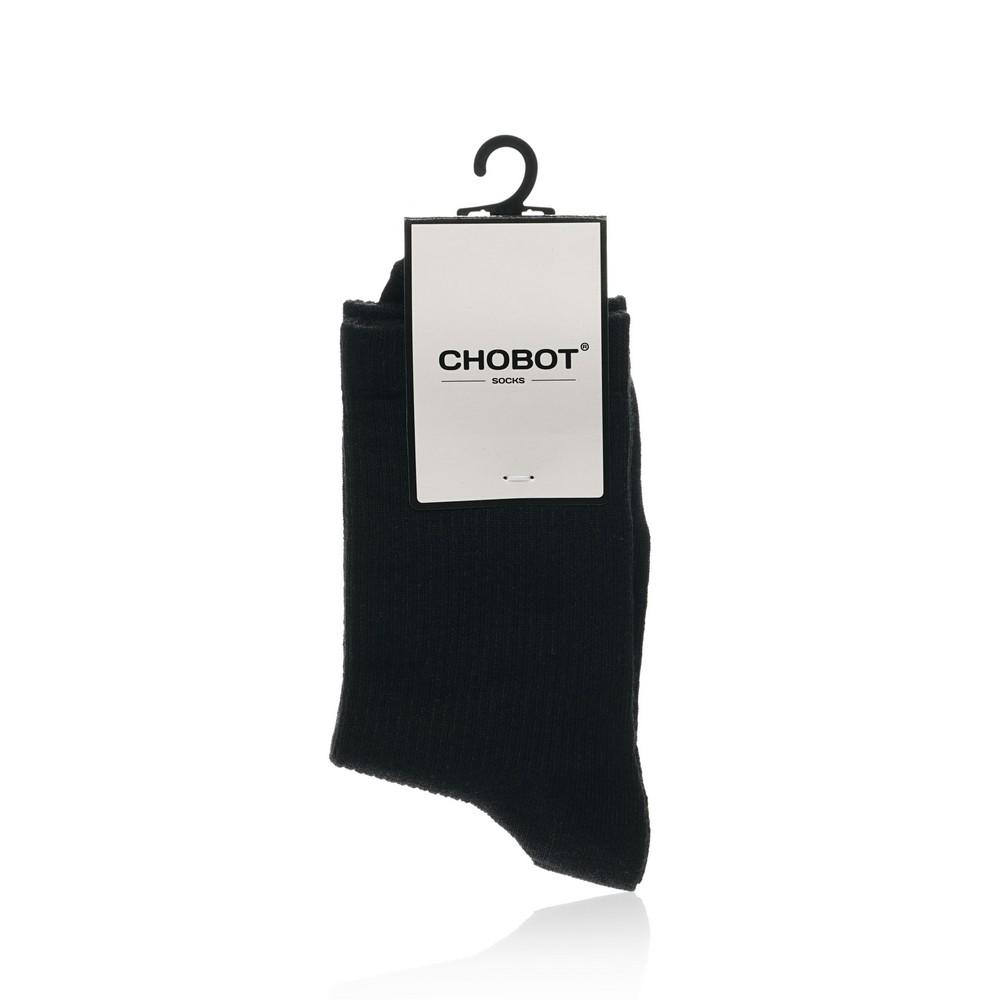 Chobot | Женские однотонные носки Chobot 5221-003 , Черный , р.23