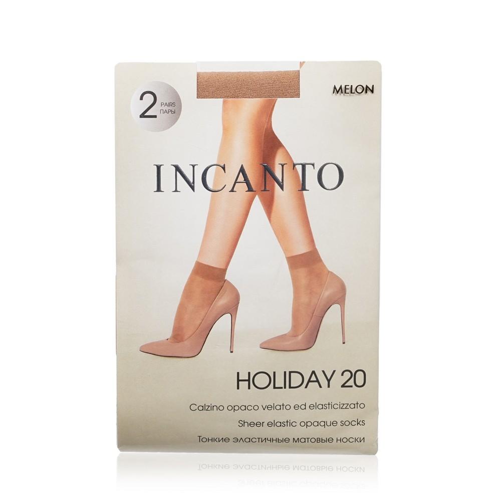 INCANTO | Женские носки INCANTO Holiday капроновые 20den Melon , 2 пары