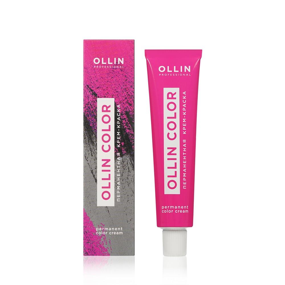 Ollin Professional | Перманентная крем - краска для волос Ollin Professional Color 5/71 Светлый шатен коричнево-пепельный 60мл