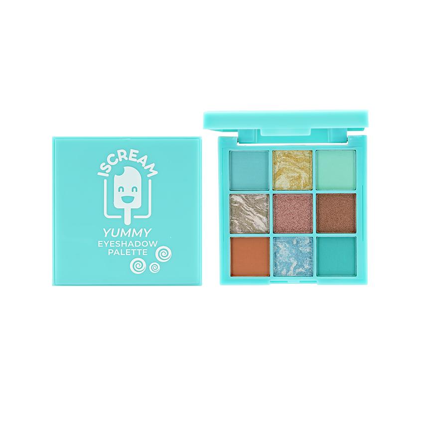 ISCREAM | Палетка теней для век `ISCREAM` YUMMY тон 02 mint