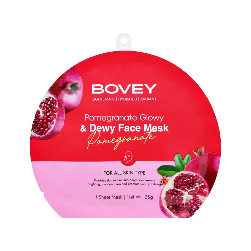 BOVEY | Маска для лица `BOVEY` для сияния кожи с гранатом 25 г