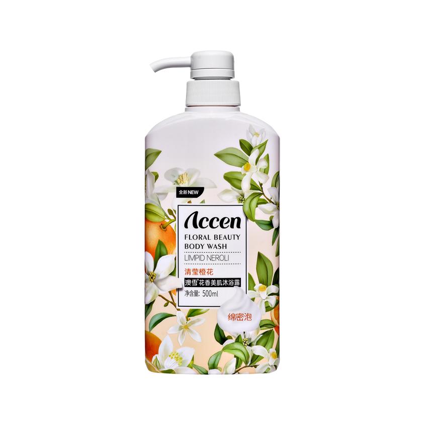 ACCEN | Гель для душа `ACCEN` FLORAL парфюмированный (с ароматом нероли) 500 мл
