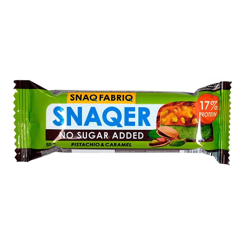 SNAQ FABRIQ | Батончик глазированный `SNAQ FABRIQ` Фисташка и карамель 50 г