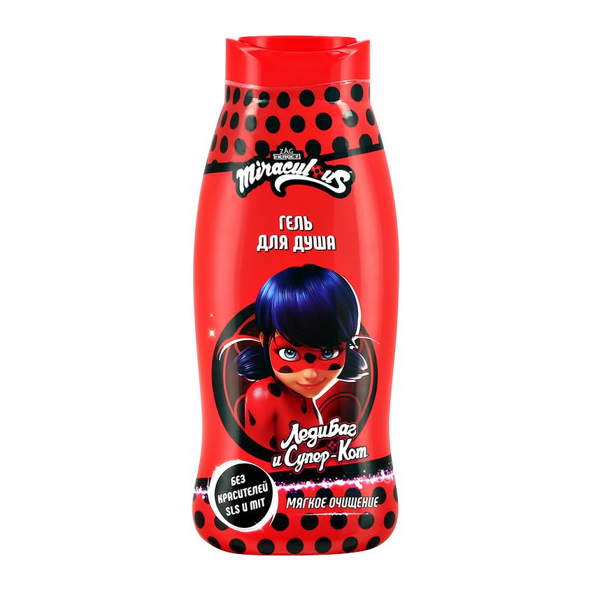 MIRACULOUS | Гель для душа `MIRACULOUS` детский ЛЕДИ БАГ (мягкое очищение) 400 мл