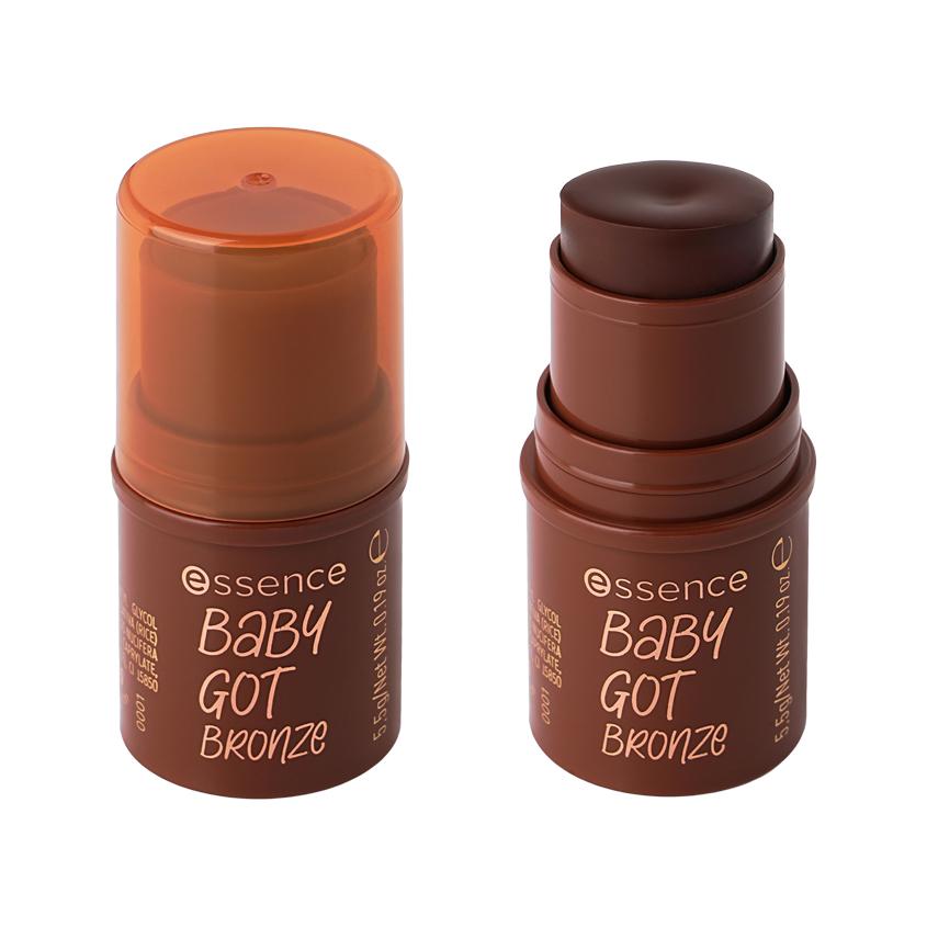 ESSENCE | Бронзер для лица `ESSENCE` BABY GOT BRONZE в стике тон 40 Hazelnut hug