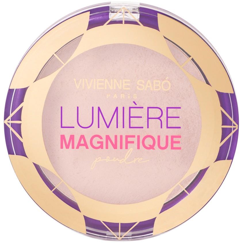 VIVIENNE SABO | Пудра компактная для лица `VIVIENNE SABO` LUMIERE MAGNIFIQUE POUDRE тон 02