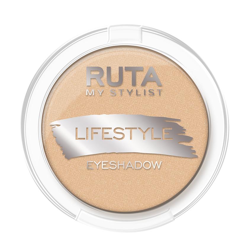 RUTA | Тени для век `RUTA` LIFESTYLE моно компактные тон 03 Шампань