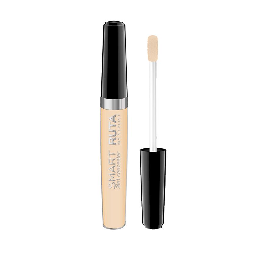 RUTA | Консилер для лица `RUTA` SMART 3в1 тон 02 Слоновая кость